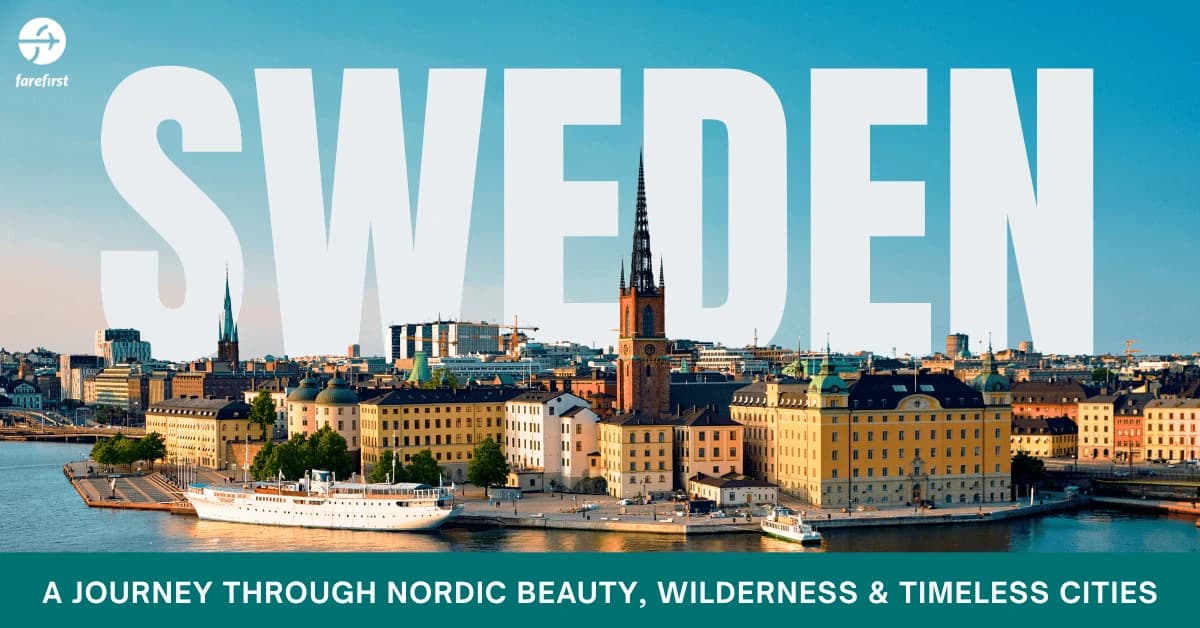 Sweden: A Journey Through Nordic Beauty, Wilderness & Timeless Cities
